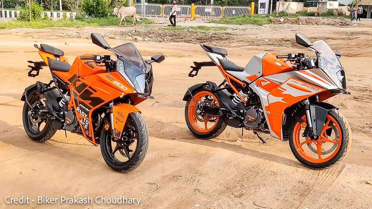 KTM RC 200 Black Colour variant launched in India at INR 177 lakh