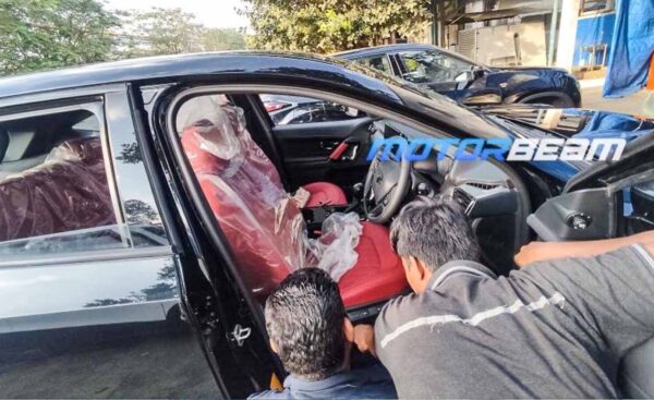 Tata Harrier Special Edition Spied At Dealer