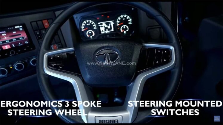 Tata Signa Steering Mounted Controls