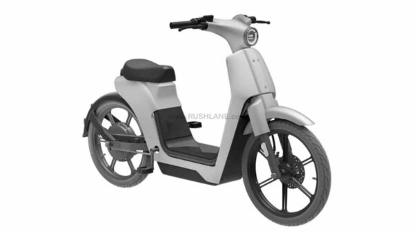 Honda Electric Moped Design Sketches