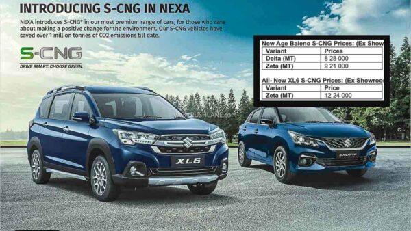 Maruti XL6 CNG and Baleno CNG - Launched in India