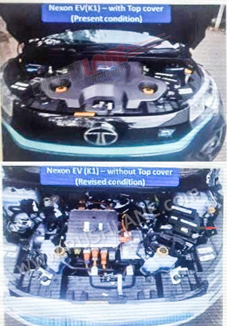 Tata Nexon EV e-motor top cover discontinued from select variants