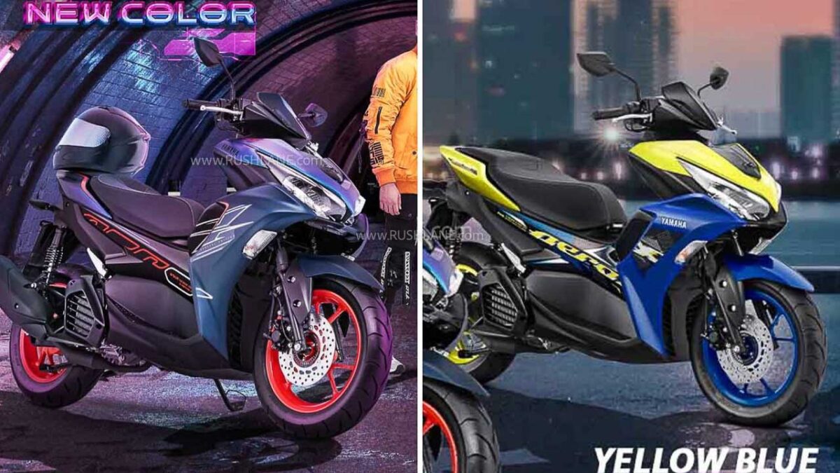 voertuig verkwistend Winst 2023 Yamaha Aerox 155 Gets New Colours - Sportier, Youthful