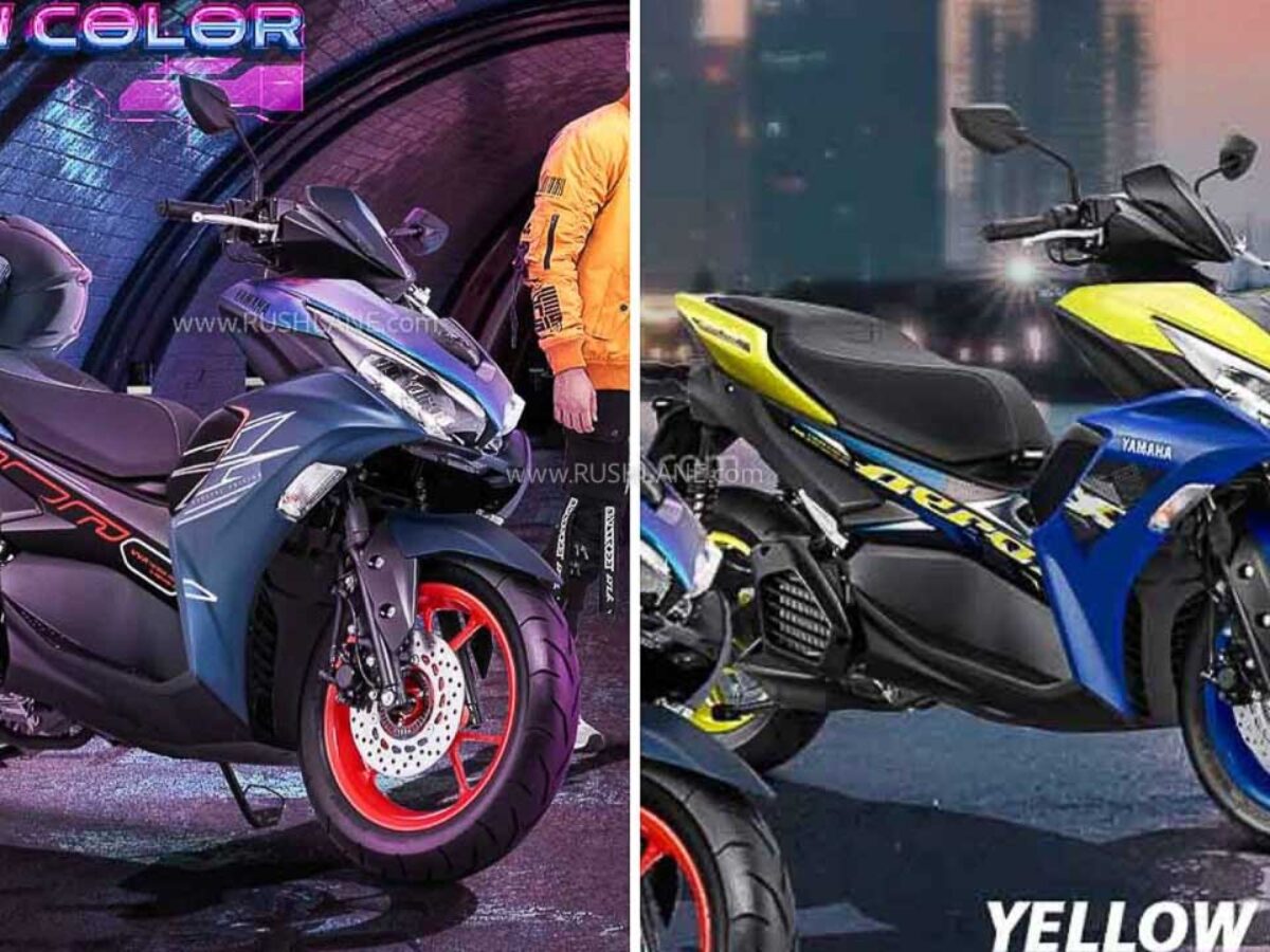 Yamaha Aerox 155 2021 được ra mắt tại Thái Lan  Xe máy