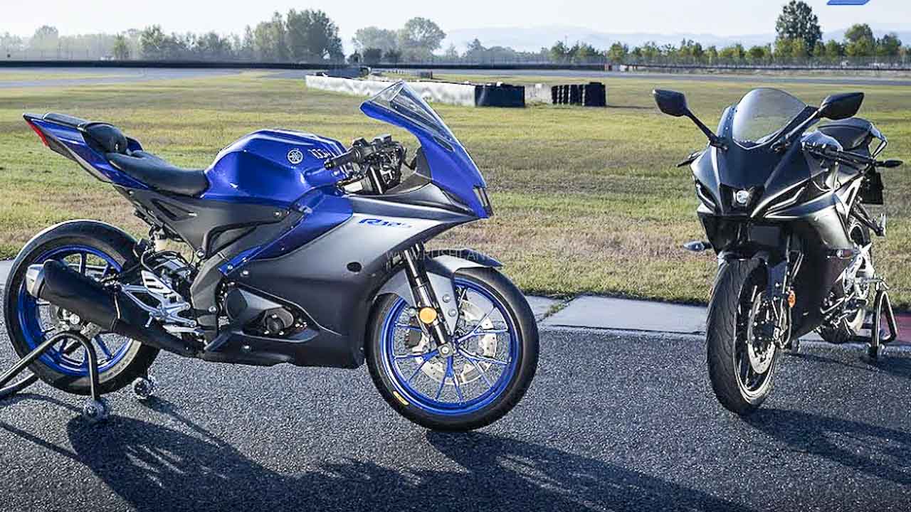New YZF-R125 for 2023 features R7 Face, Color TFT Meter, and TRACTION  CONTROL, It is likely to be Launched in Japan as Well [Milan Show 2022].