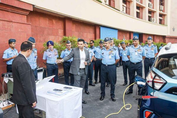 Tata Nexon Electric Joins Indian Air Force Fleet