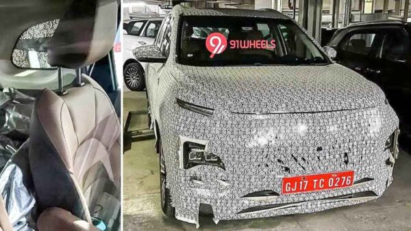 2023 MG Hector Plus Facelift Spied