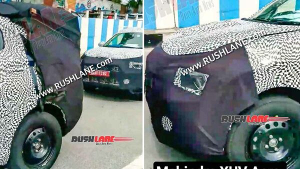 2024 Mahindra XUV500 SUV Coupe Spied