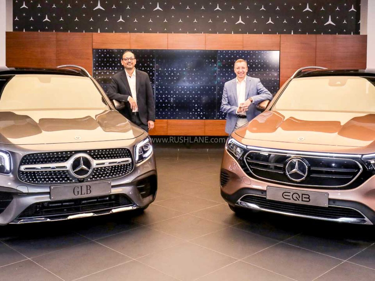 Mercedes GLB, Electric EQB SUV Launch Price Rs 63.8 L, Rs 74.5 L
