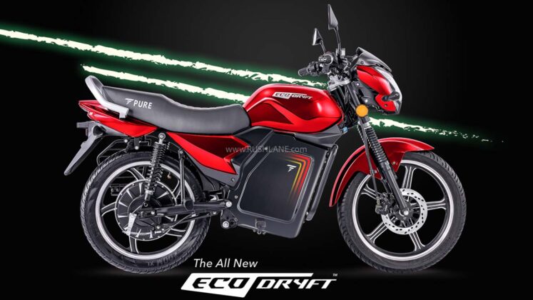 Pure EV ecoDryft Electric Motorcycle