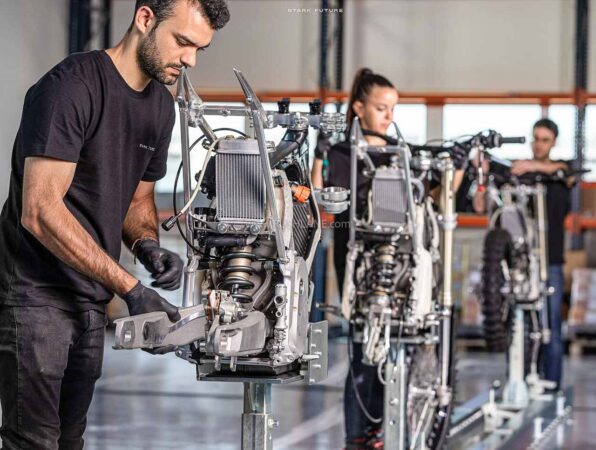 Stark Electric Motorcycle Manufacturing