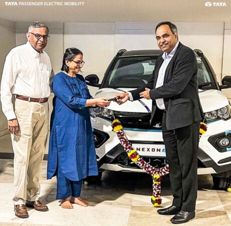 Tata Motors 50,000th EV Delivered To Tata Chairman