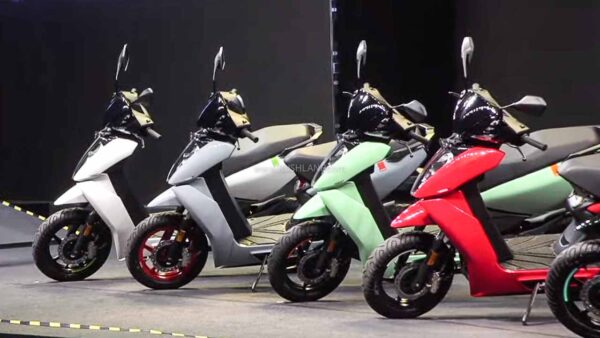 2023 Ather Electric Scooter Updates - New colours