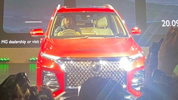 New MG Hector Launch at 2023 Auto Expo