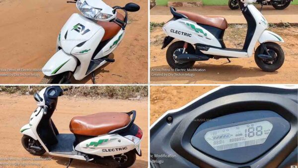 Electric Activa Conversion Costs 1 Lakh - 2.88 kWh Battery