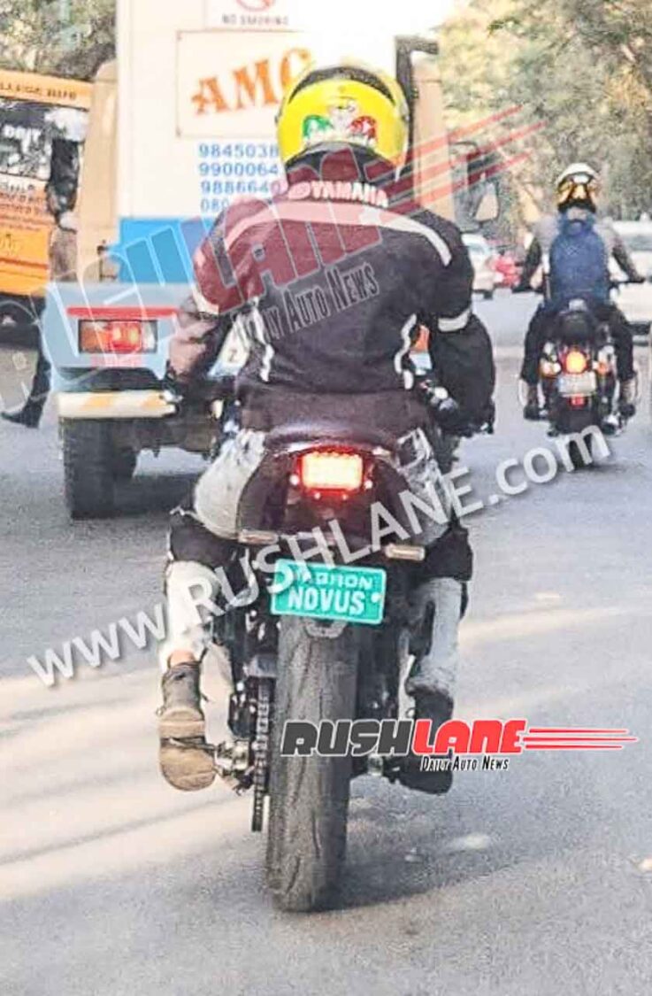 Magron Novus Electric Motorcycle Spied
