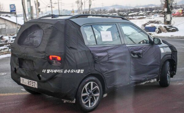 Hyundai Ai3 mini SUV spied testing in extreme cold weather