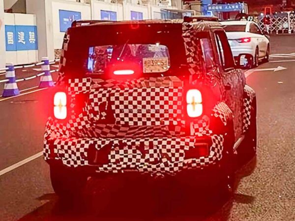 Jimny Styled Mini Electric SUV Spied