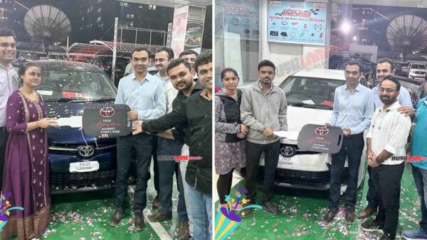 Company gifts Toyota Glanza to employees
