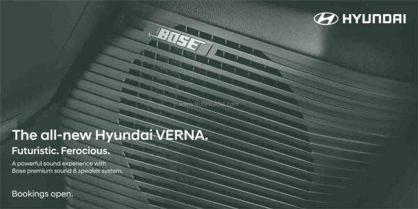 2023 Hyundai Verna Bose Speaker System