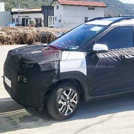 2023 Hyundai Mini SUV Spied in production ready guise