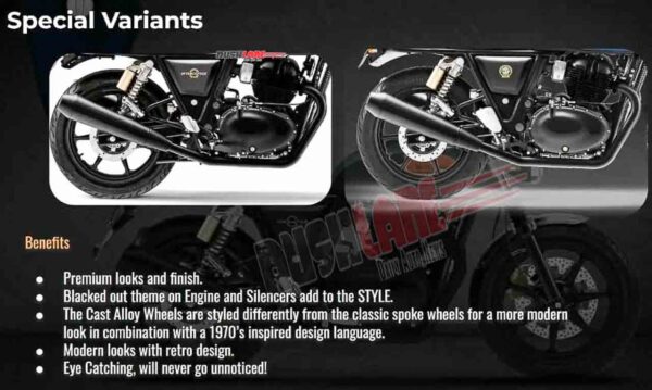 RE 650 Twins - Special Variants