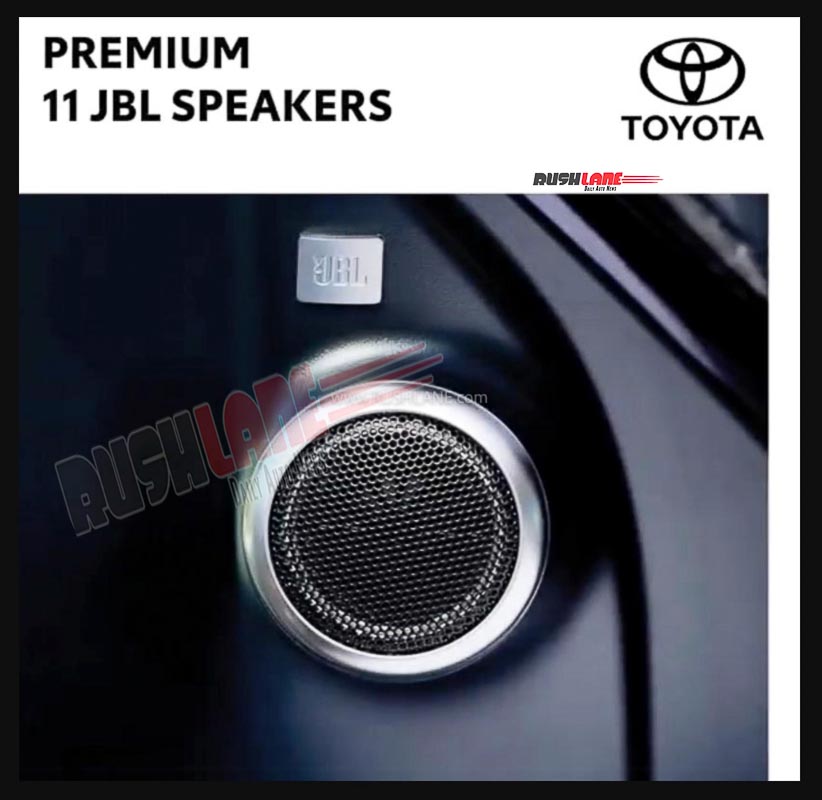 Toyota Fortuner JBL 11 Speaker System Discontinued