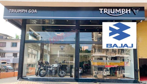 Bajaj overtakes Triumph India operations