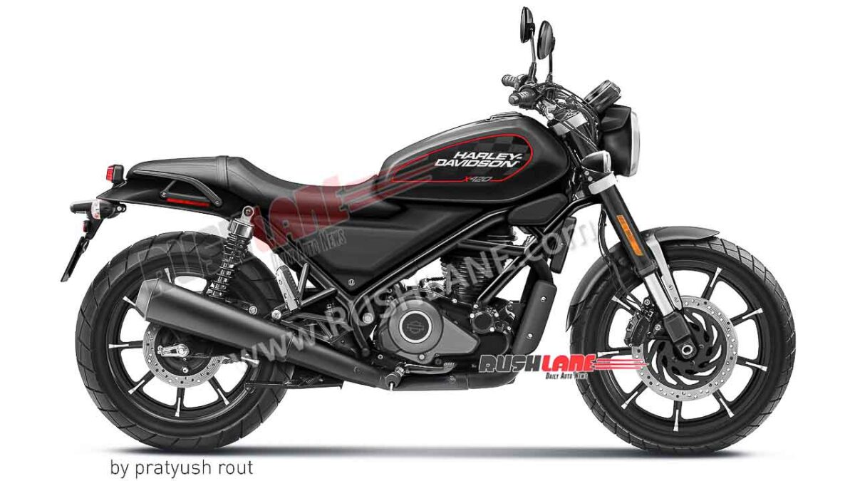 Harley Davidson 420cc Render - A Bold New Take on the Classic Cruiser