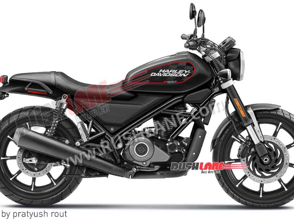 Harley Davidson 420cc Render - A Bold New Take on the Classic Cruiser