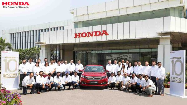 Honda Amaze Celebrates 10 Years In India