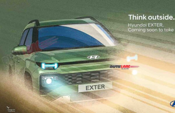 Hyundai Exter - First official teaser sketch