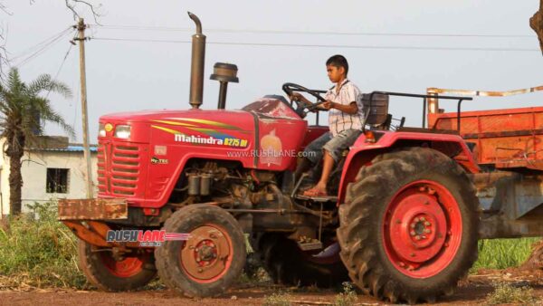 Mahindra Tractor leading sales chart