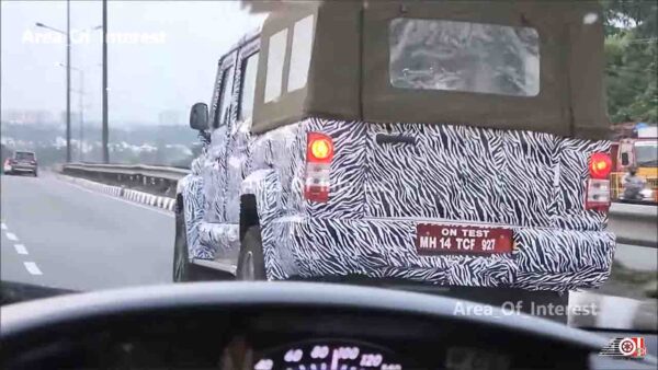 Force Gurkha Pickup Spotted Testing With Soft Top