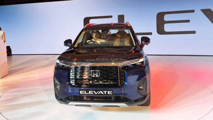 Honda Elevate Debuts Globally - Blue