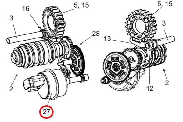 KTM automatic gearbox patent leaks