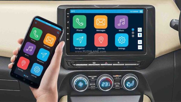 New 9" infotainment screen with Magnite GEZA