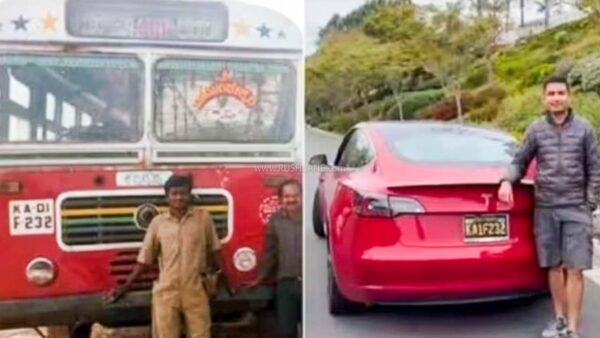Bus from Karnataka, Tesla from America - Has one thing in common