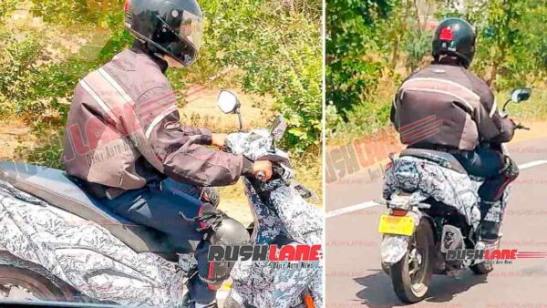New Hero Maxi Scooter Spied