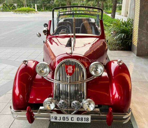 Maruti Gypsy modified to look like Rolls Royce