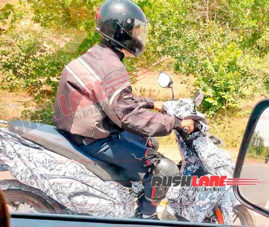 New Hero Maxi Scooter Spied