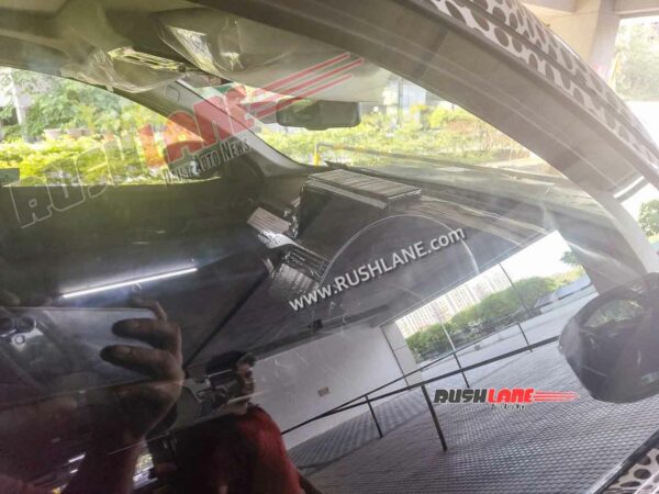 Tata Harrier Facelift Spotted Interiors