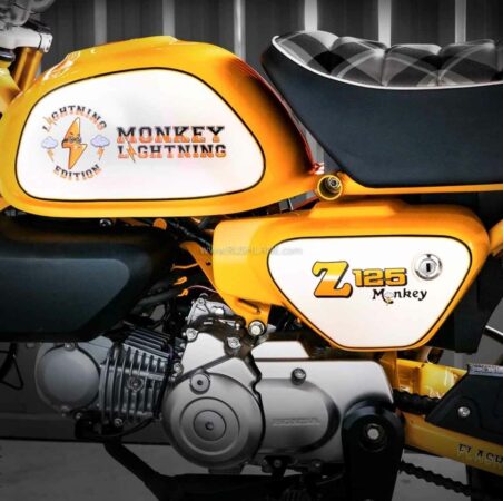 New Honda Monkey 125cc Lightning Edition
