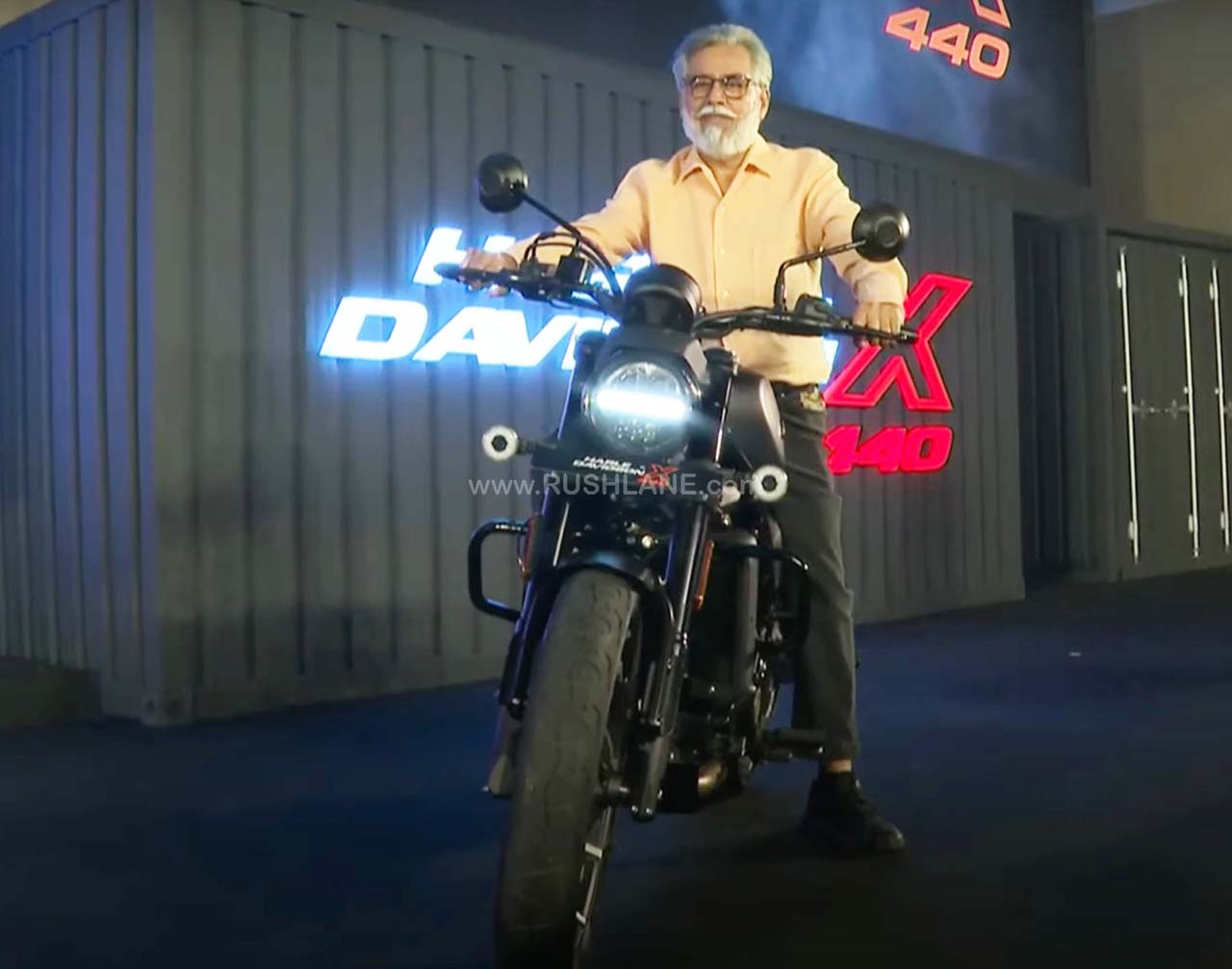 Pawan Munjal, Chairman Hero MotoCorp with Harley Davidson X440