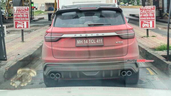 Proton X50 Spotted