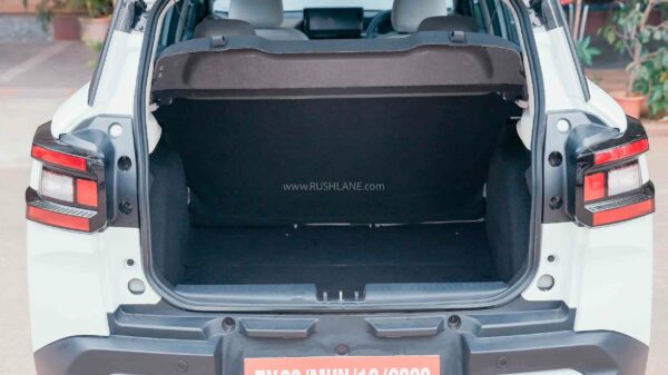 Citroen C3 Aircross Review Drive - 5 Seater boot space