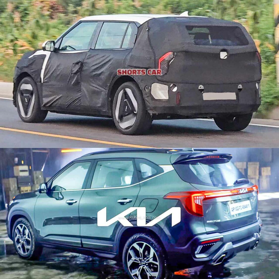 New Kia EV4 electric SUV vs Seltos