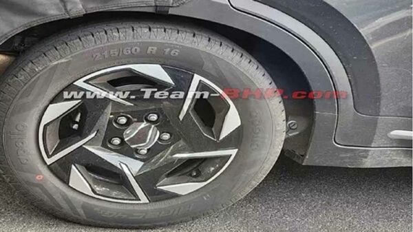 New alloy wheel with rear disc brake