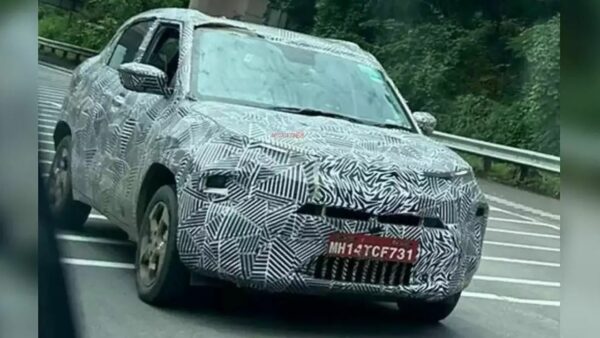 Tata Punch.ev exteriors spied