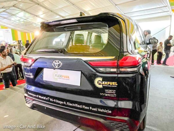 World's 1st - Toyota Innova HyCross electrified flex fuel prototype